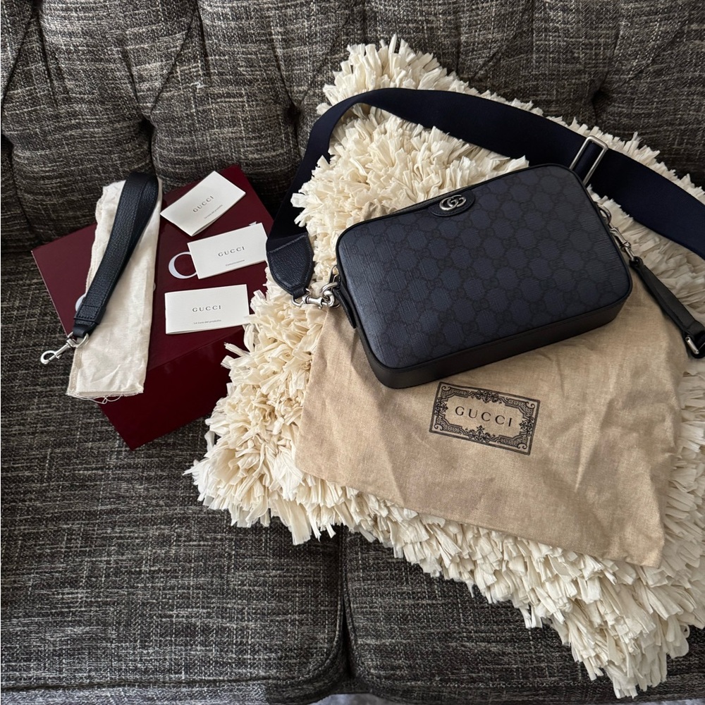Gucci Dark Blue Crossbody Bag